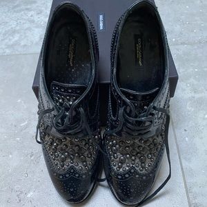 Woman’s Dolce & Gabbana Embellished Brogues